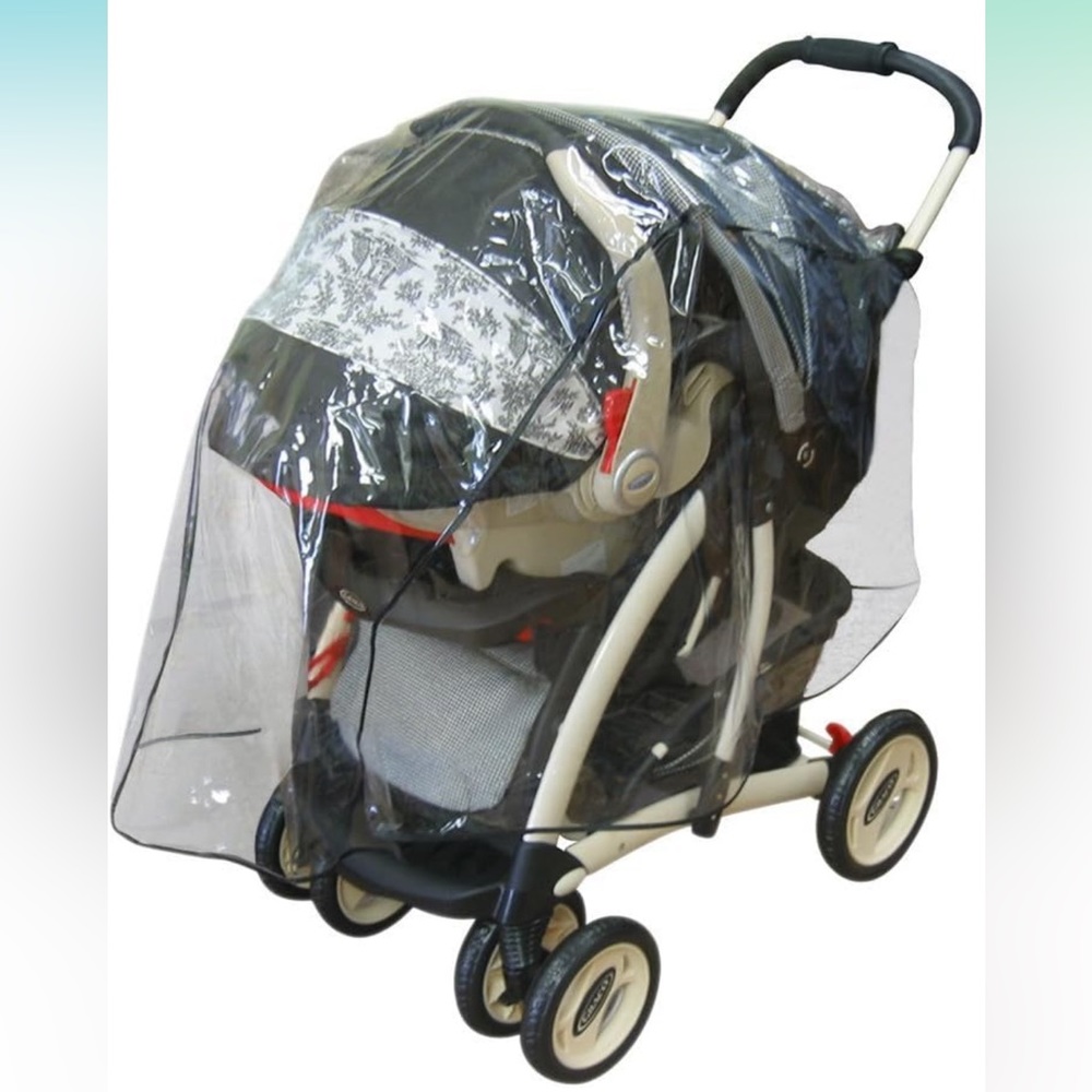 🛍 4/$20 New In Box J is for Jeep Travel System Weather Shield Baby Rain Cover